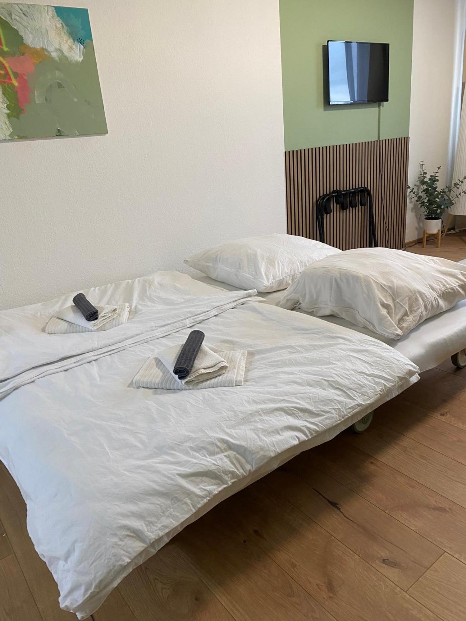 Schoenes Apartment Mit Parkplatz & 24H Checkin ケルン エクステリア 写真